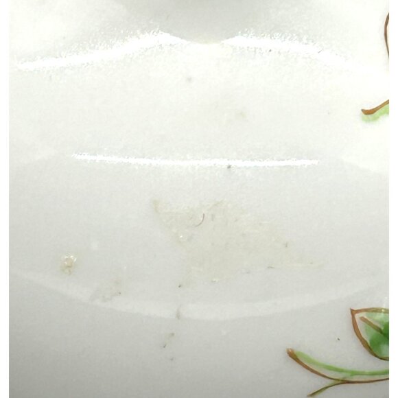 Vintage Hand-Painted Perfume Bottle Japanese Handpainted Floral & Gold Accents - Picture 8 of 16